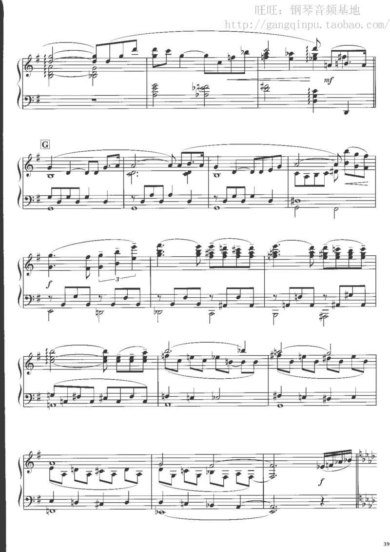 48、钢琴故事4（63页，共13首）_一万首著名钢琴曲谱哈农贝多芬合集视频教学电子版高清无水印可打印_3流行音乐谱_流行钢琴谱合集形式_高清PDF无水印