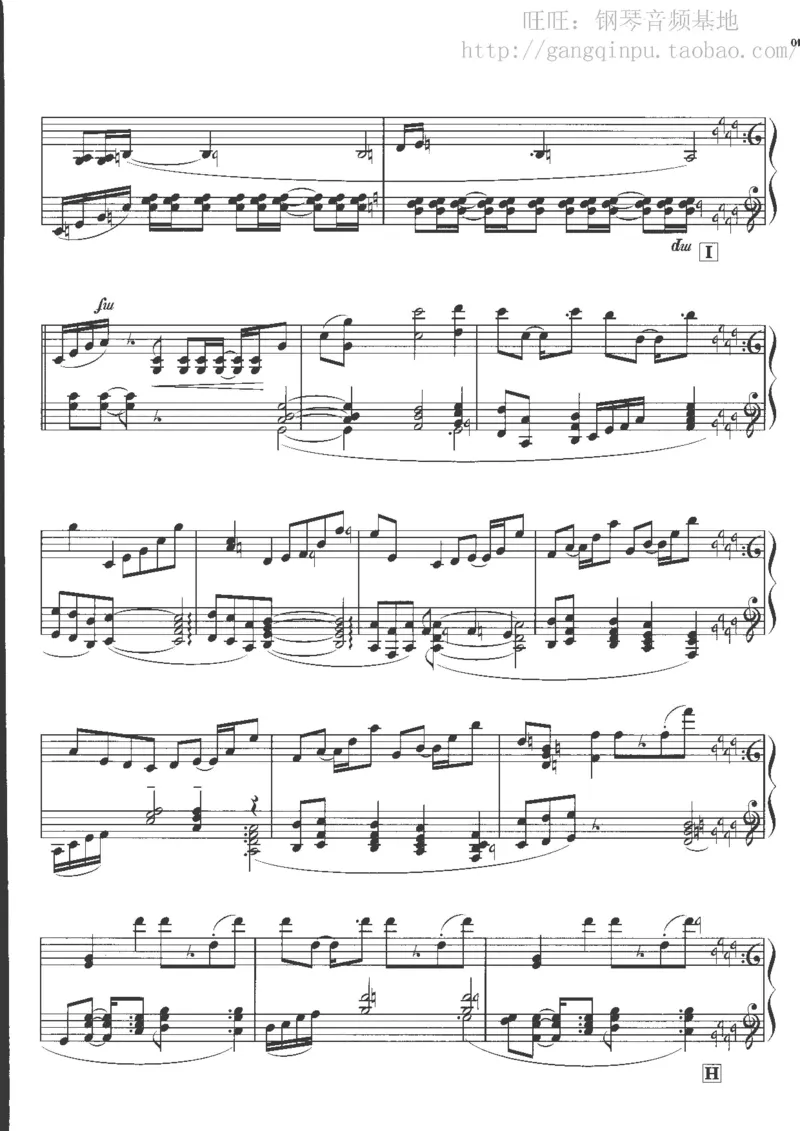 48、钢琴故事4（63页，共13首）_一万首著名钢琴曲谱哈农贝多芬合集视频教学电子版高清无水印可打印_3流行音乐谱_流行钢琴谱合集形式_高清PDF无水印