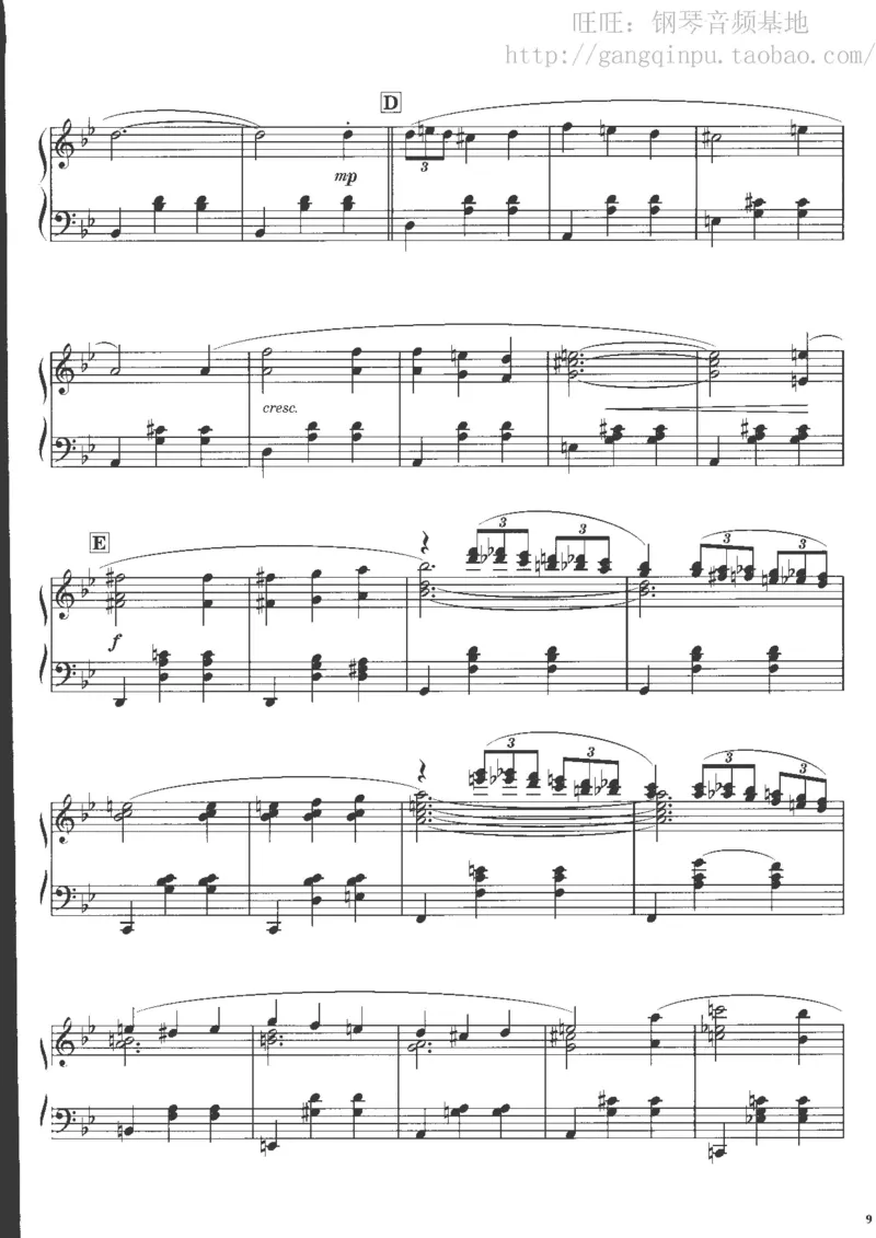 48、钢琴故事4（63页，共13首）_一万首著名钢琴曲谱哈农贝多芬合集视频教学电子版高清无水印可打印_3流行音乐谱_流行钢琴谱合集形式_高清PDF无水印