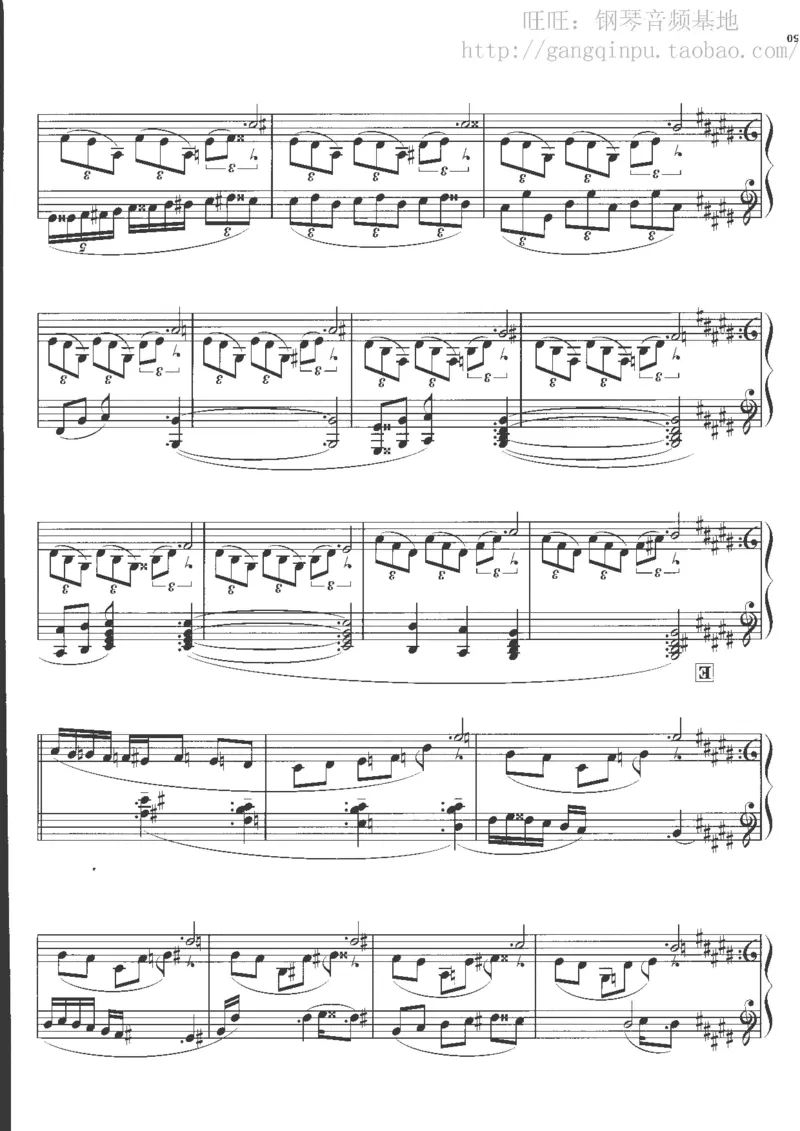 48、钢琴故事4（63页，共13首）_一万首著名钢琴曲谱哈农贝多芬合集视频教学电子版高清无水印可打印_3流行音乐谱_流行钢琴谱合集形式_高清PDF无水印
