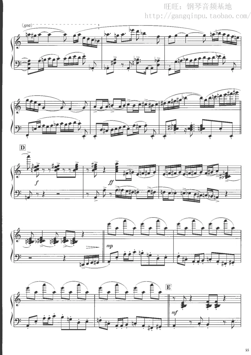 48、钢琴故事4（63页，共13首）_一万首著名钢琴曲谱哈农贝多芬合集视频教学电子版高清无水印可打印_3流行音乐谱_流行钢琴谱合集形式_高清PDF无水印