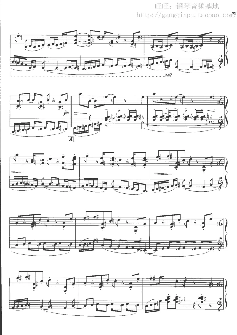 48、钢琴故事4（63页，共13首）_一万首著名钢琴曲谱哈农贝多芬合集视频教学电子版高清无水印可打印_3流行音乐谱_流行钢琴谱合集形式_高清PDF无水印