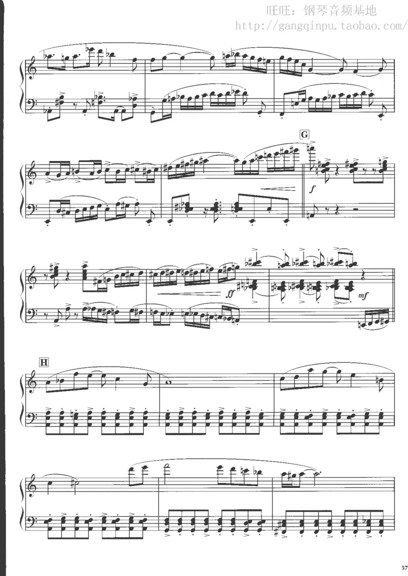 48、钢琴故事4（63页，共13首）_一万首著名钢琴曲谱哈农贝多芬合集视频教学电子版高清无水印可打印_3流行音乐谱_流行钢琴谱合集形式_高清PDF无水印
