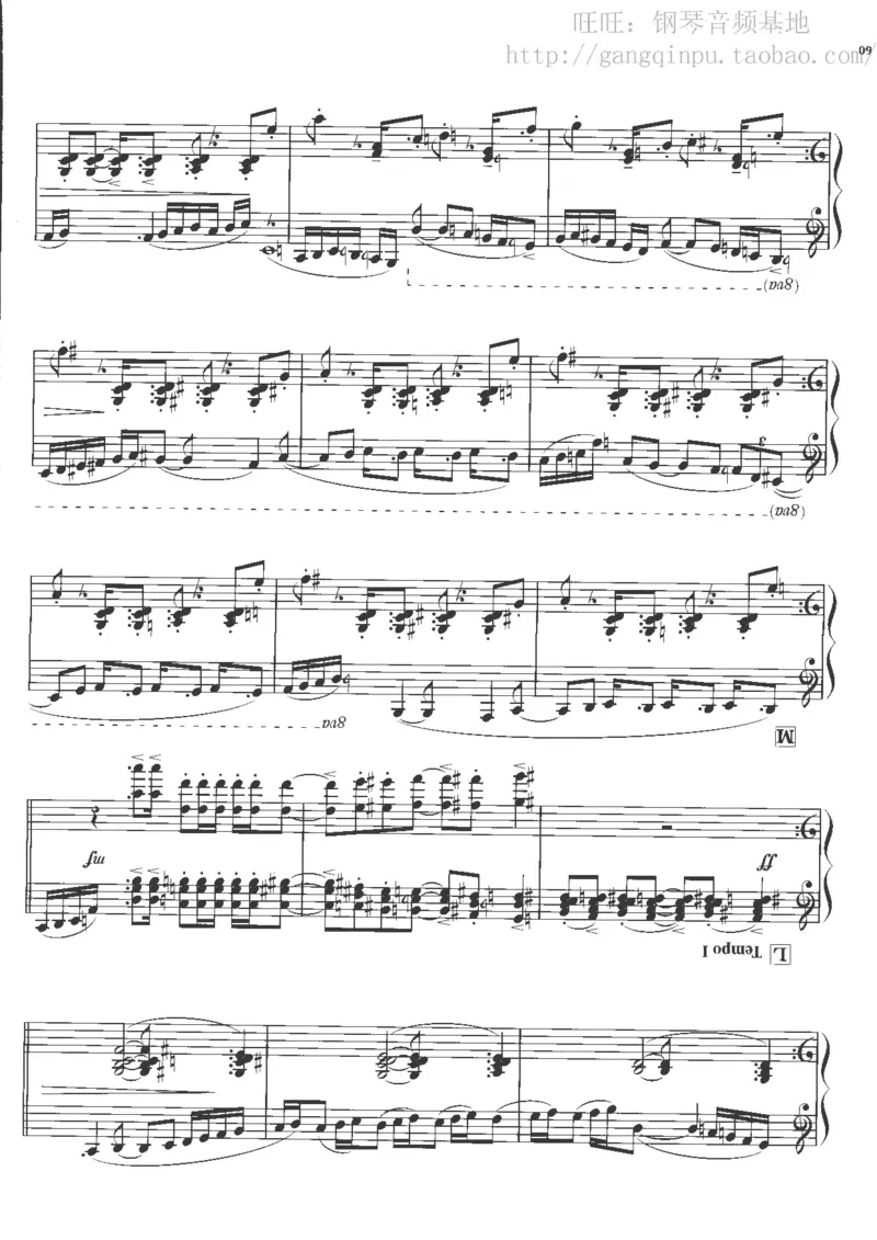 48、钢琴故事4（63页，共13首）_一万首著名钢琴曲谱哈农贝多芬合集视频教学电子版高清无水印可打印_3流行音乐谱_流行钢琴谱合集形式_高清PDF无水印