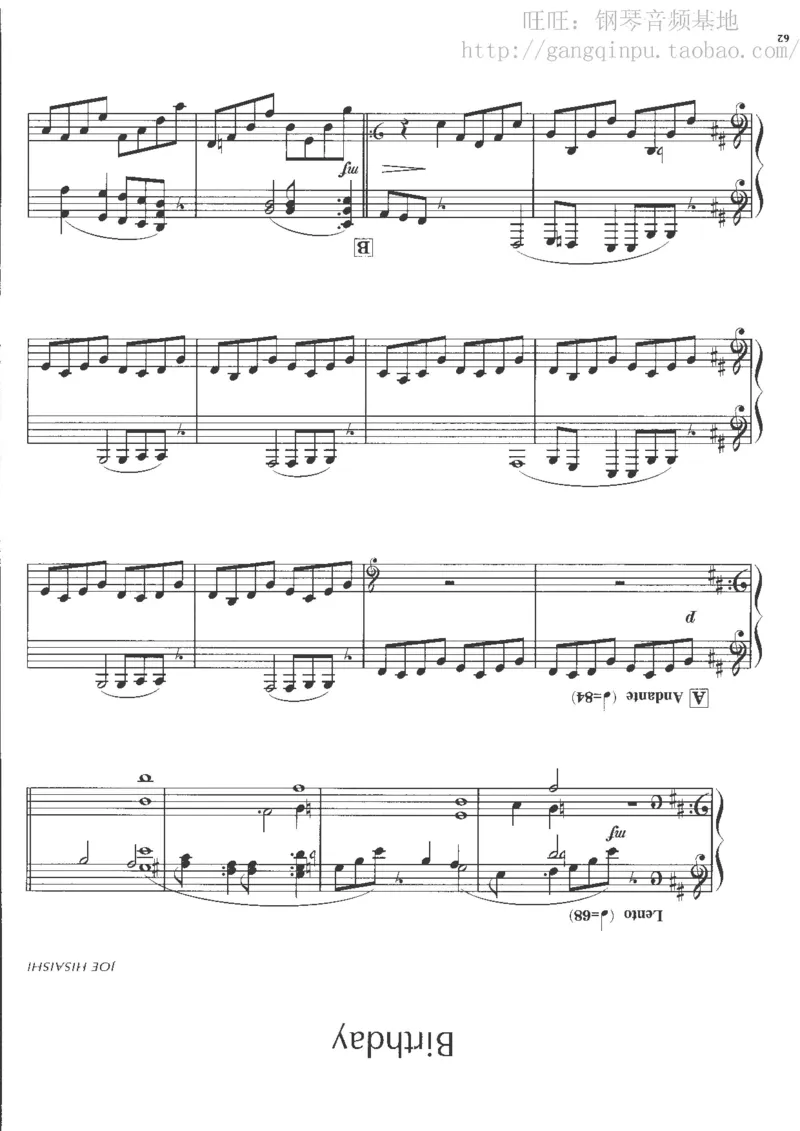 48、钢琴故事4（63页，共13首）_一万首著名钢琴曲谱哈农贝多芬合集视频教学电子版高清无水印可打印_3流行音乐谱_流行钢琴谱合集形式_高清PDF无水印