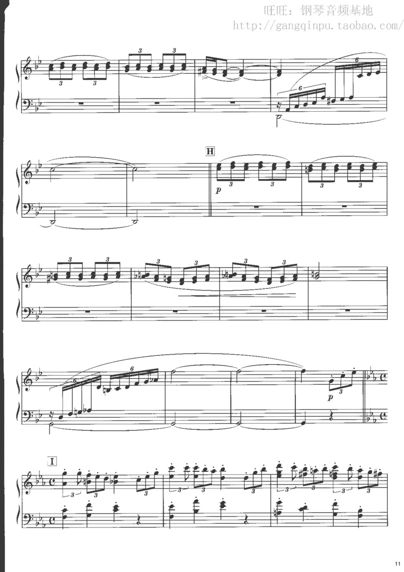 48、钢琴故事4（63页，共13首）_一万首著名钢琴曲谱哈农贝多芬合集视频教学电子版高清无水印可打印_3流行音乐谱_流行钢琴谱合集形式_高清PDF无水印