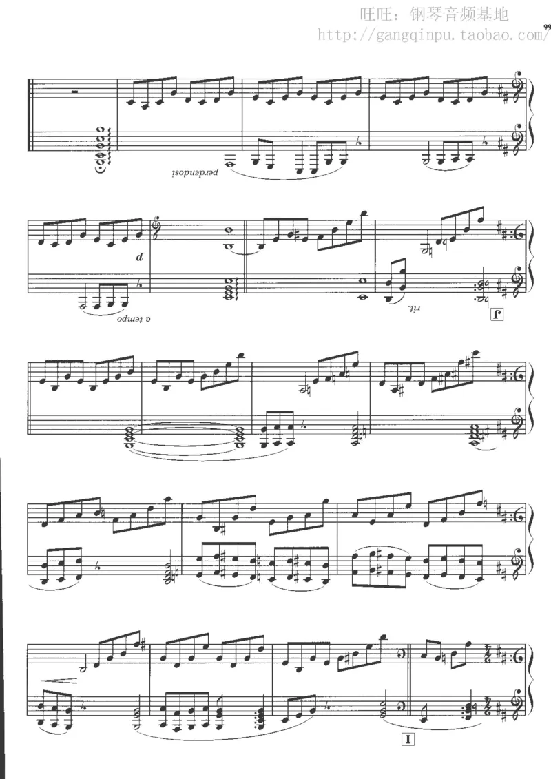 48、钢琴故事4（63页，共13首）_一万首著名钢琴曲谱哈农贝多芬合集视频教学电子版高清无水印可打印_3流行音乐谱_流行钢琴谱合集形式_高清PDF无水印