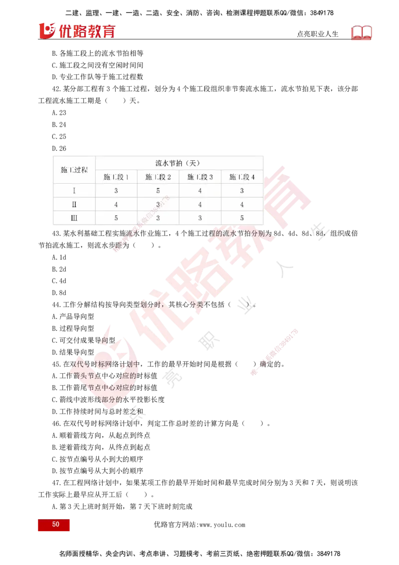 25监理《控制（水利）》经典甄题详解（打印版）_监理工程师_2025监理工程师_2025年监理工程师SVIP_2025年监理水利控制SVIP_03-习题精析✿实战特训✿模考通关_讲义