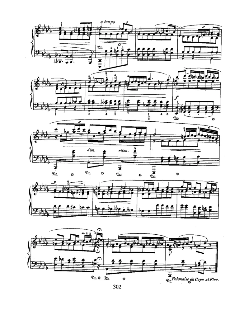 2Polonaises,Op26_一万首著名钢琴曲谱哈农贝多芬合集视频教学电子版高清无水印可打印_1古典钢琴知名音乐家谱_肖邦钢琴谱全集_波兰舞曲