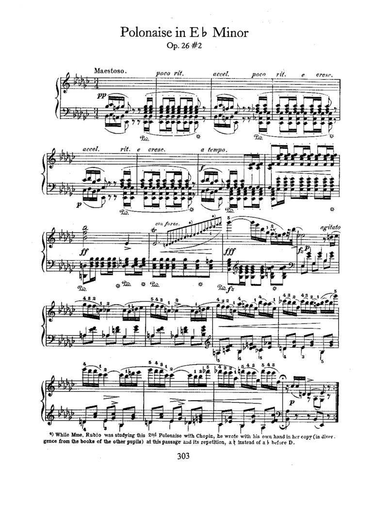 2Polonaises,Op26_一万首著名钢琴曲谱哈农贝多芬合集视频教学电子版高清无水印可打印_1古典钢琴知名音乐家谱_肖邦钢琴谱全集_波兰舞曲