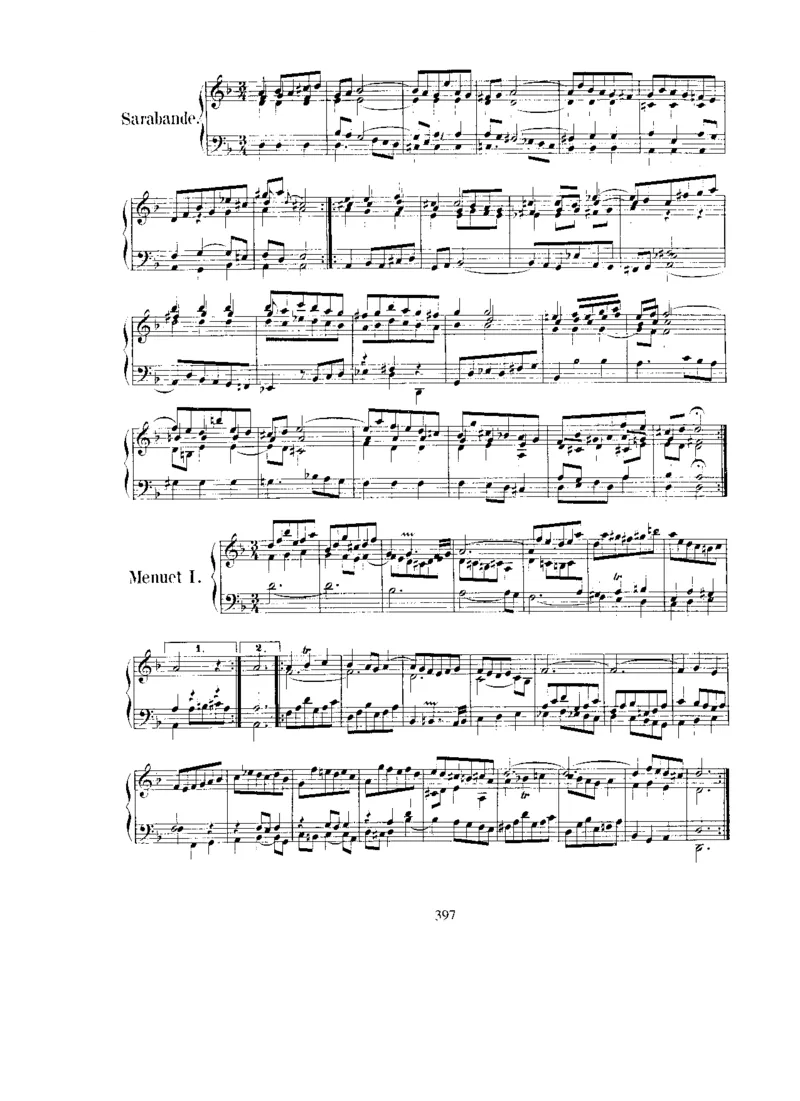 6FrenchSuites_一万首著名钢琴曲谱哈农贝多芬合集视频教学电子版高清无水印可打印_1古典钢琴知名音乐家谱_巴赫钢琴谱全集