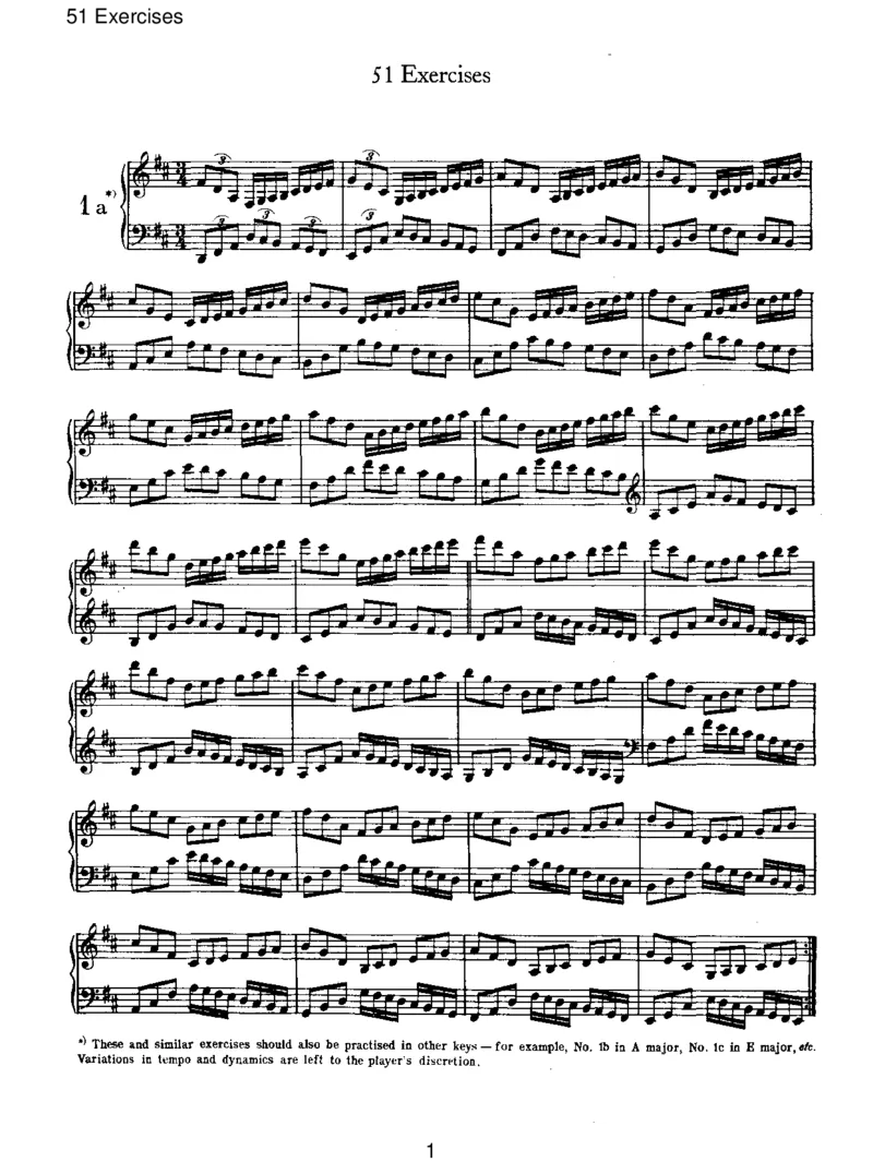 51Exercises_一万首著名钢琴曲谱哈农贝多芬合集视频教学电子版高清无水印可打印_1古典钢琴知名音乐家谱_勃拉姆斯钢琴谱全集_V.Studies,Transcriptions,Cadenzas,andMiscellaneousWorks