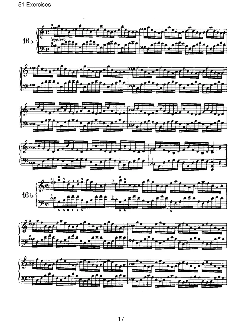 51Exercises_一万首著名钢琴曲谱哈农贝多芬合集视频教学电子版高清无水印可打印_1古典钢琴知名音乐家谱_勃拉姆斯钢琴谱全集_V.Studies,Transcriptions,Cadenzas,andMiscellaneousWorks