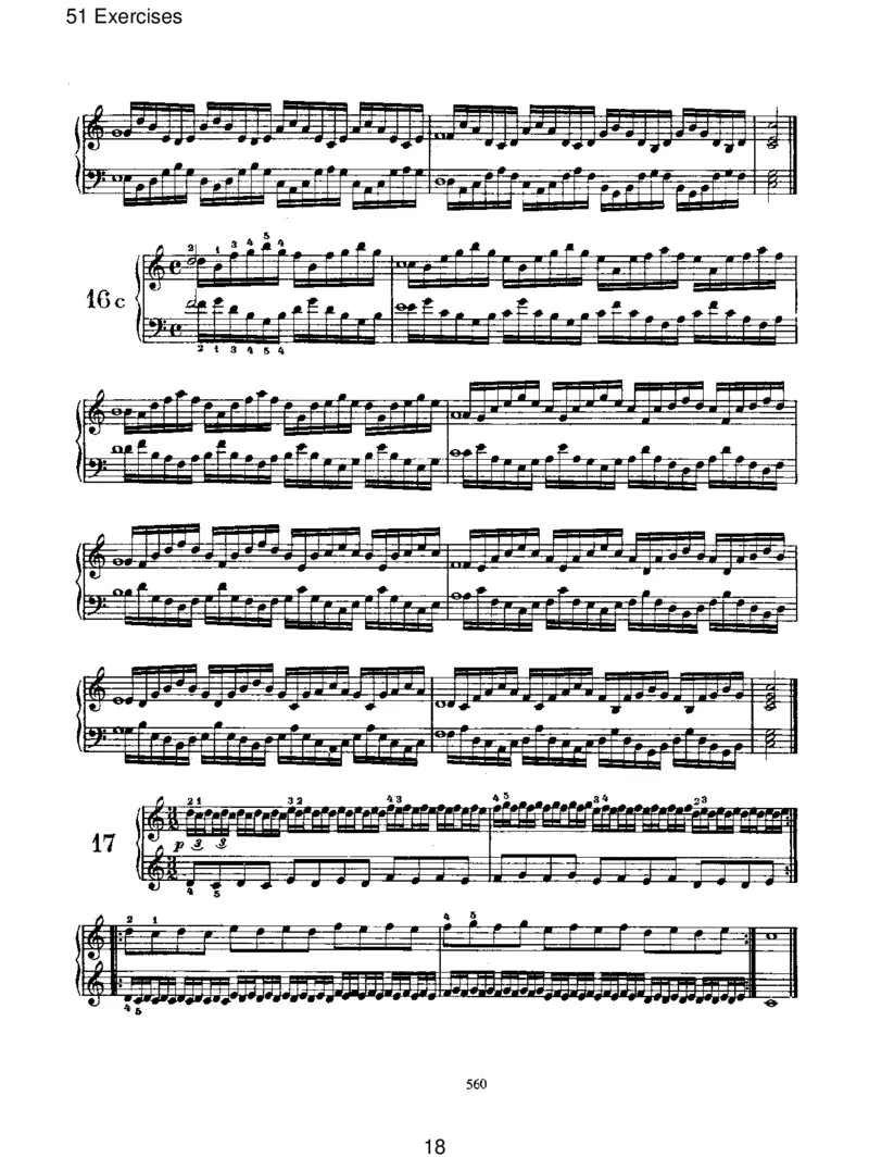 51Exercises_一万首著名钢琴曲谱哈农贝多芬合集视频教学电子版高清无水印可打印_1古典钢琴知名音乐家谱_勃拉姆斯钢琴谱全集_V.Studies,Transcriptions,Cadenzas,andMiscellaneousWorks