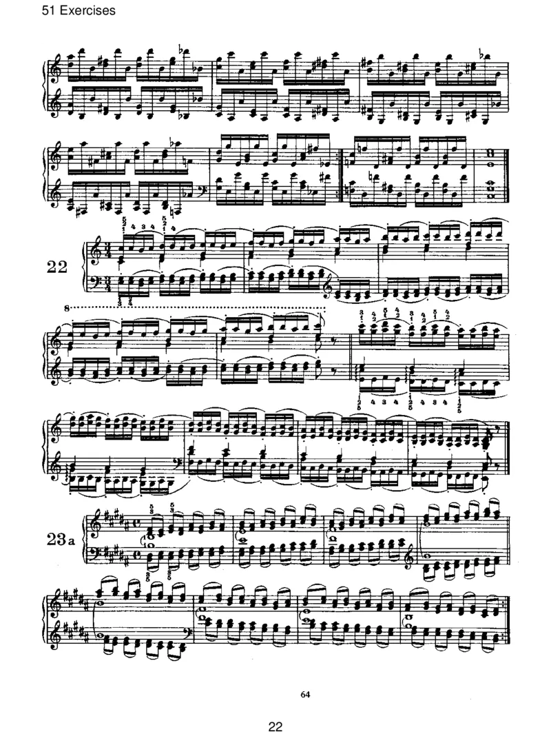 51Exercises_一万首著名钢琴曲谱哈农贝多芬合集视频教学电子版高清无水印可打印_1古典钢琴知名音乐家谱_勃拉姆斯钢琴谱全集_V.Studies,Transcriptions,Cadenzas,andMiscellaneousWorks