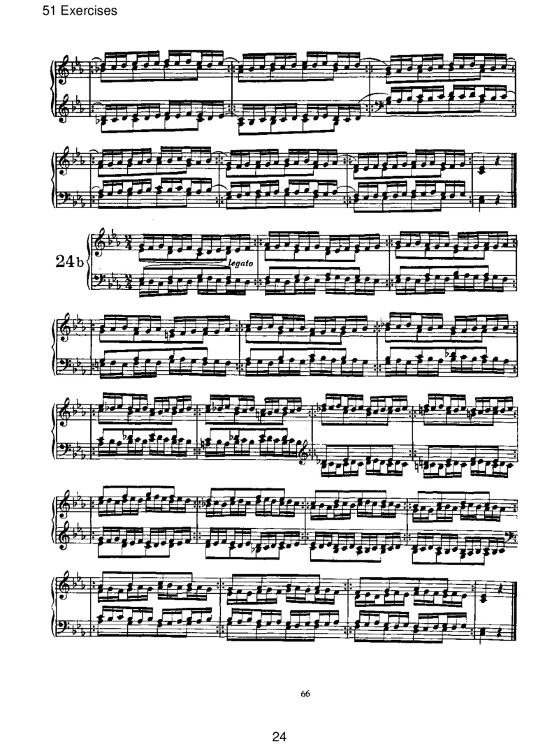 51Exercises_一万首著名钢琴曲谱哈农贝多芬合集视频教学电子版高清无水印可打印_1古典钢琴知名音乐家谱_勃拉姆斯钢琴谱全集_V.Studies,Transcriptions,Cadenzas,andMiscellaneousWorks