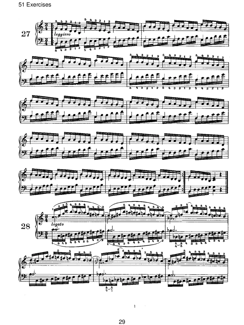 51Exercises_一万首著名钢琴曲谱哈农贝多芬合集视频教学电子版高清无水印可打印_1古典钢琴知名音乐家谱_勃拉姆斯钢琴谱全集_V.Studies,Transcriptions,Cadenzas,andMiscellaneousWorks