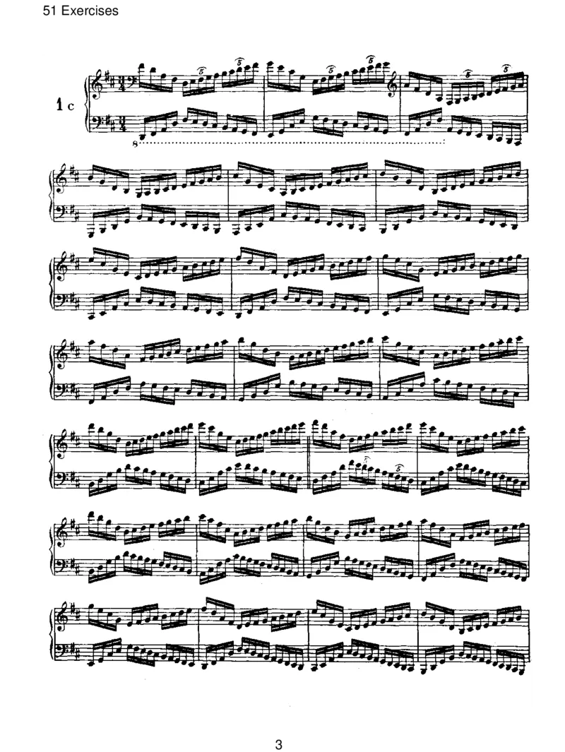 51Exercises_一万首著名钢琴曲谱哈农贝多芬合集视频教学电子版高清无水印可打印_1古典钢琴知名音乐家谱_勃拉姆斯钢琴谱全集_V.Studies,Transcriptions,Cadenzas,andMiscellaneousWorks