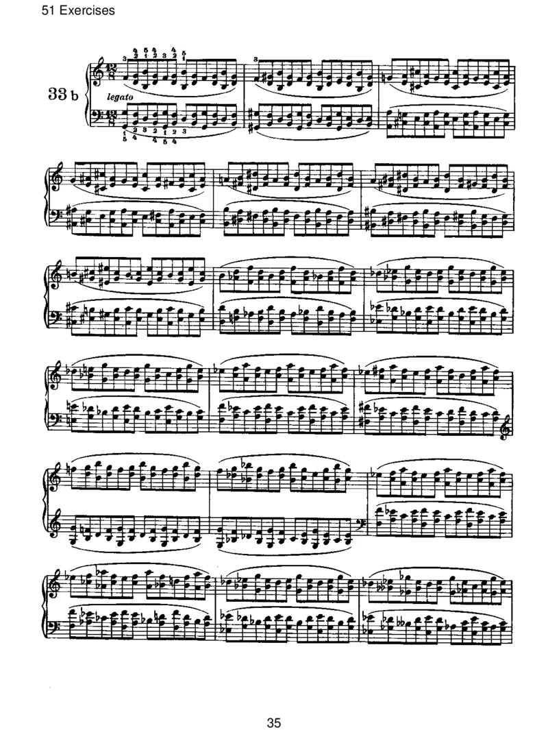 51Exercises_一万首著名钢琴曲谱哈农贝多芬合集视频教学电子版高清无水印可打印_1古典钢琴知名音乐家谱_勃拉姆斯钢琴谱全集_V.Studies,Transcriptions,Cadenzas,andMiscellaneousWorks