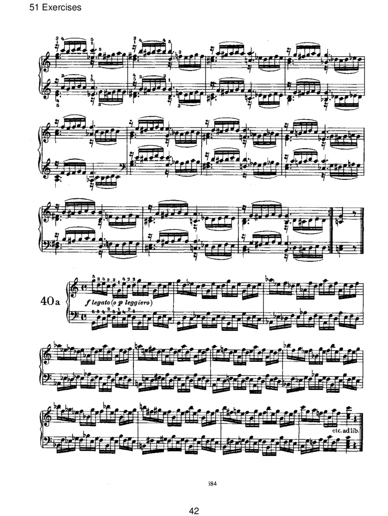 51Exercises_一万首著名钢琴曲谱哈农贝多芬合集视频教学电子版高清无水印可打印_1古典钢琴知名音乐家谱_勃拉姆斯钢琴谱全集_V.Studies,Transcriptions,Cadenzas,andMiscellaneousWorks