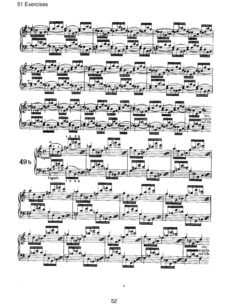 51Exercises_一万首著名钢琴曲谱哈农贝多芬合集视频教学电子版高清无水印可打印_1古典钢琴知名音乐家谱_勃拉姆斯钢琴谱全集_V.Studies,Transcriptions,Cadenzas,andMiscellaneousWorks