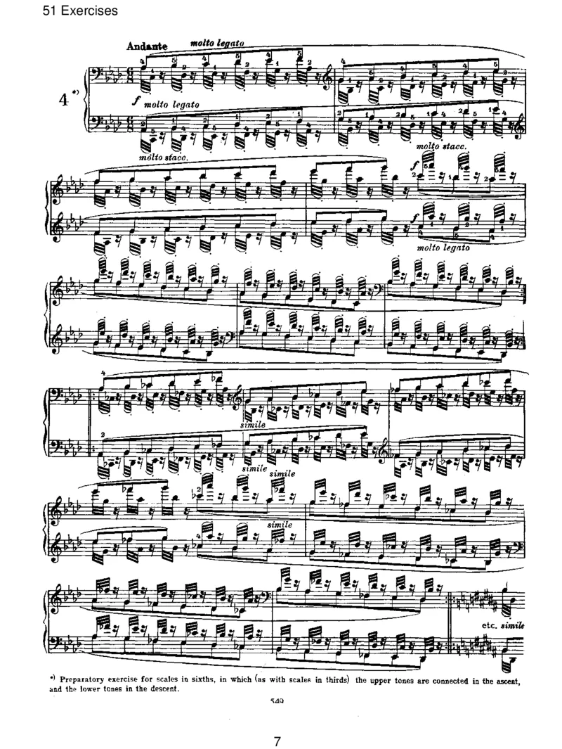 51Exercises_一万首著名钢琴曲谱哈农贝多芬合集视频教学电子版高清无水印可打印_1古典钢琴知名音乐家谱_勃拉姆斯钢琴谱全集_V.Studies,Transcriptions,Cadenzas,andMiscellaneousWorks