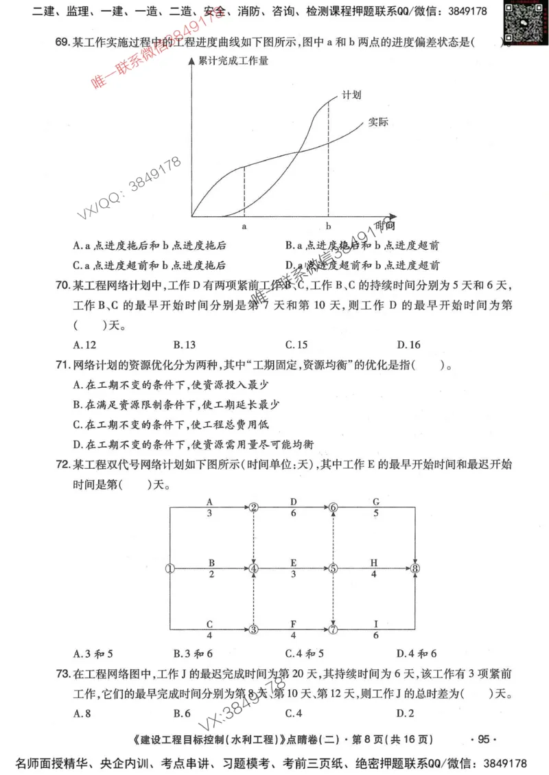 25监理水利控制-考前点睛3套卷_监理工程师_2025监理工程师_2025年监理工程师SVIP_2025年监理水利控制SVIP_05-考前密训✿央企特训✿机构普押