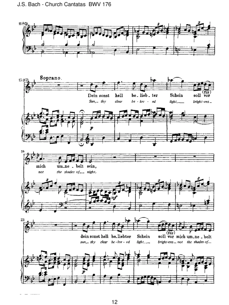 BWV176EsisteintrotzigundverzagtDing_一万首著名钢琴曲谱哈农贝多芬合集视频教学电子版高清无水印可打印_1古典钢琴知名音乐家谱_巴赫钢琴谱全集_J.S巴赫作品全集