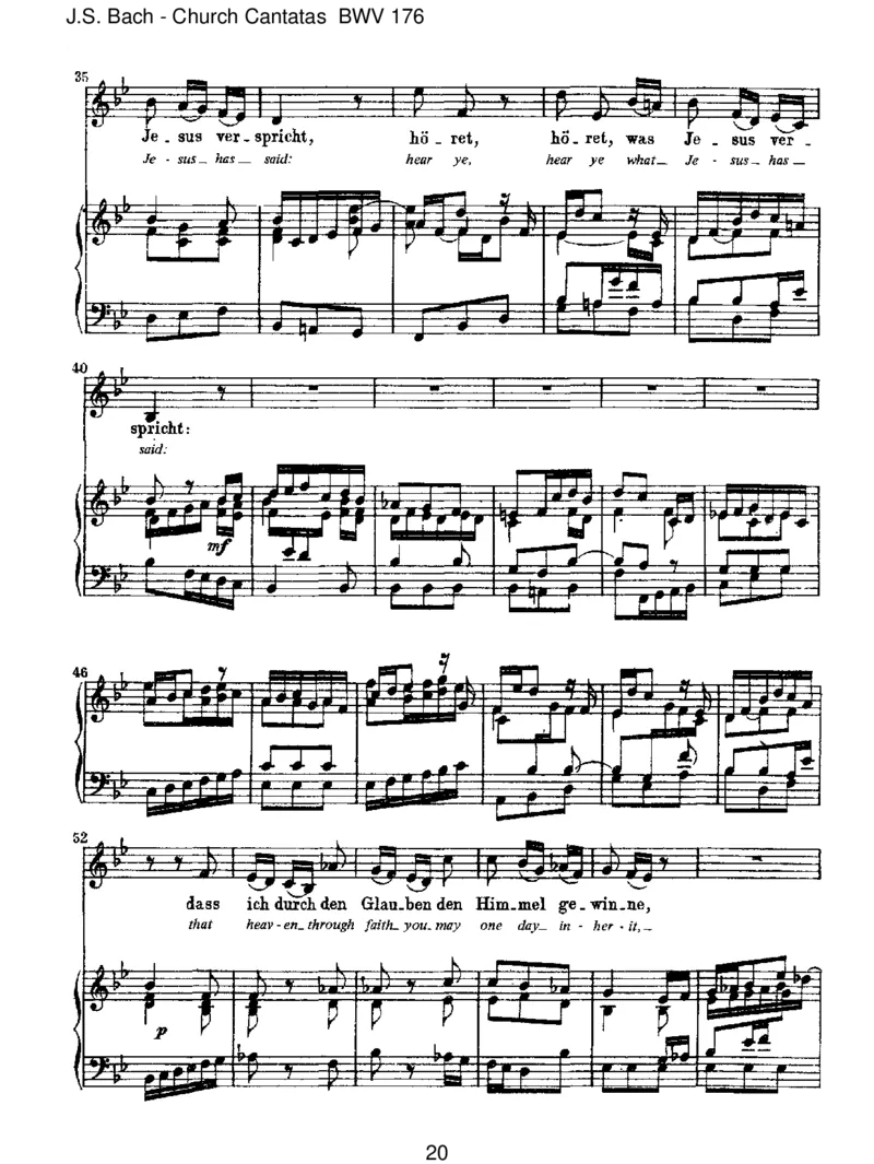 BWV176EsisteintrotzigundverzagtDing_一万首著名钢琴曲谱哈农贝多芬合集视频教学电子版高清无水印可打印_1古典钢琴知名音乐家谱_巴赫钢琴谱全集_J.S巴赫作品全集