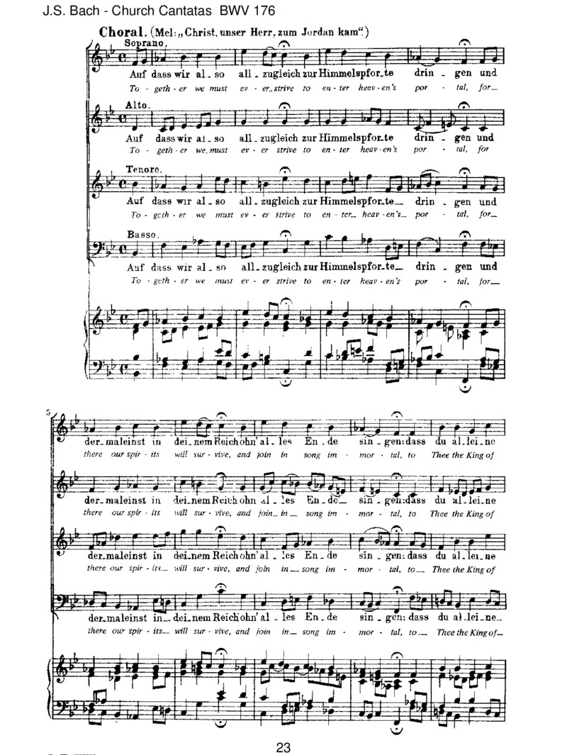 BWV176EsisteintrotzigundverzagtDing_一万首著名钢琴曲谱哈农贝多芬合集视频教学电子版高清无水印可打印_1古典钢琴知名音乐家谱_巴赫钢琴谱全集_J.S巴赫作品全集