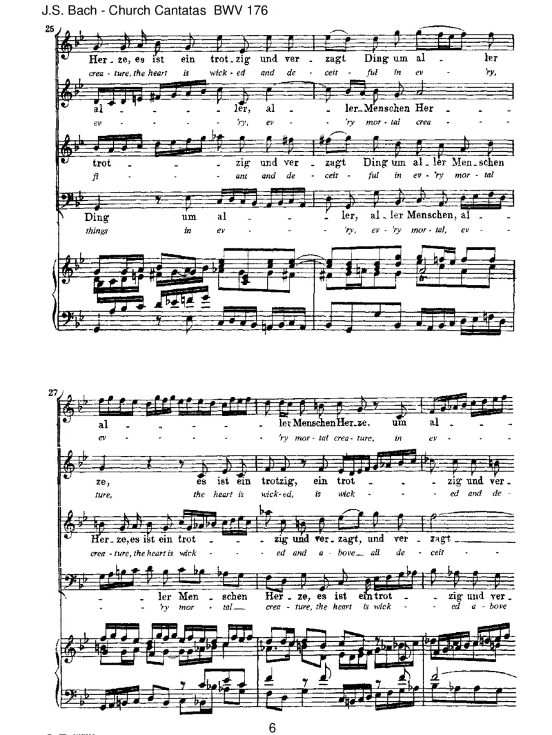 BWV176EsisteintrotzigundverzagtDing_一万首著名钢琴曲谱哈农贝多芬合集视频教学电子版高清无水印可打印_1古典钢琴知名音乐家谱_巴赫钢琴谱全集_J.S巴赫作品全集