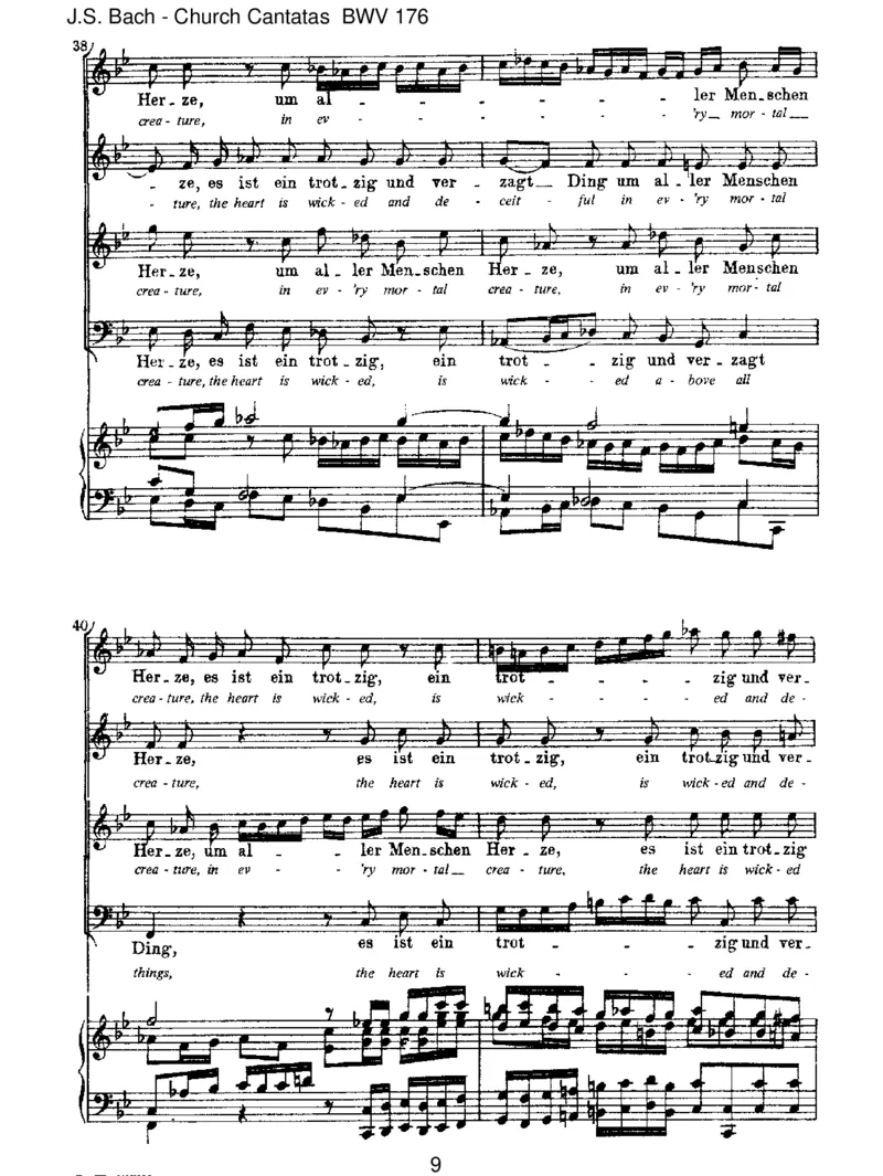 BWV176EsisteintrotzigundverzagtDing_一万首著名钢琴曲谱哈农贝多芬合集视频教学电子版高清无水印可打印_1古典钢琴知名音乐家谱_巴赫钢琴谱全集_J.S巴赫作品全集