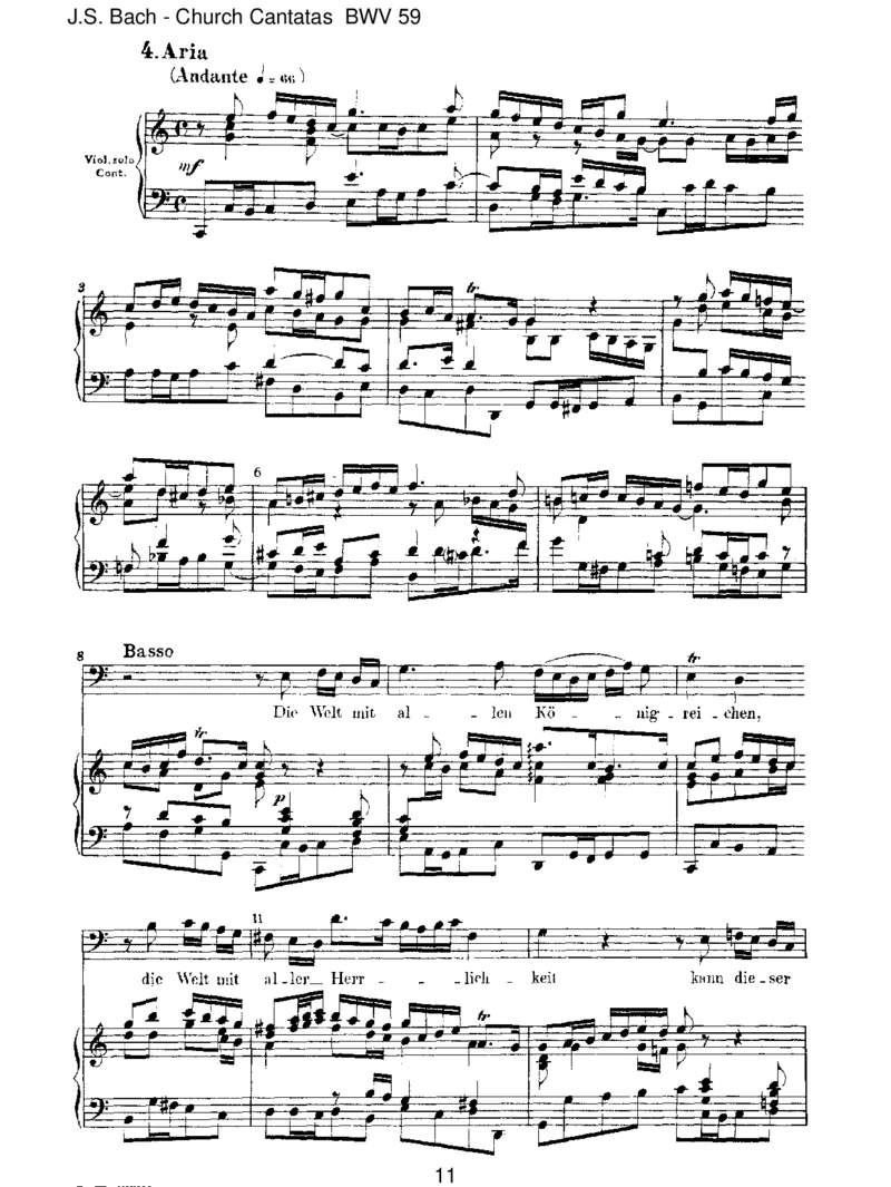 BWV59Wermichliebet,derwirdmeinWorthalten_一万首著名钢琴曲谱哈农贝多芬合集视频教学电子版高清无水印可打印_1古典钢琴知名音乐家谱_巴赫钢琴谱全集_J.S巴赫作品全集