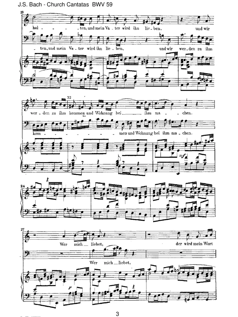 BWV59Wermichliebet,derwirdmeinWorthalten_一万首著名钢琴曲谱哈农贝多芬合集视频教学电子版高清无水印可打印_1古典钢琴知名音乐家谱_巴赫钢琴谱全集_J.S巴赫作品全集
