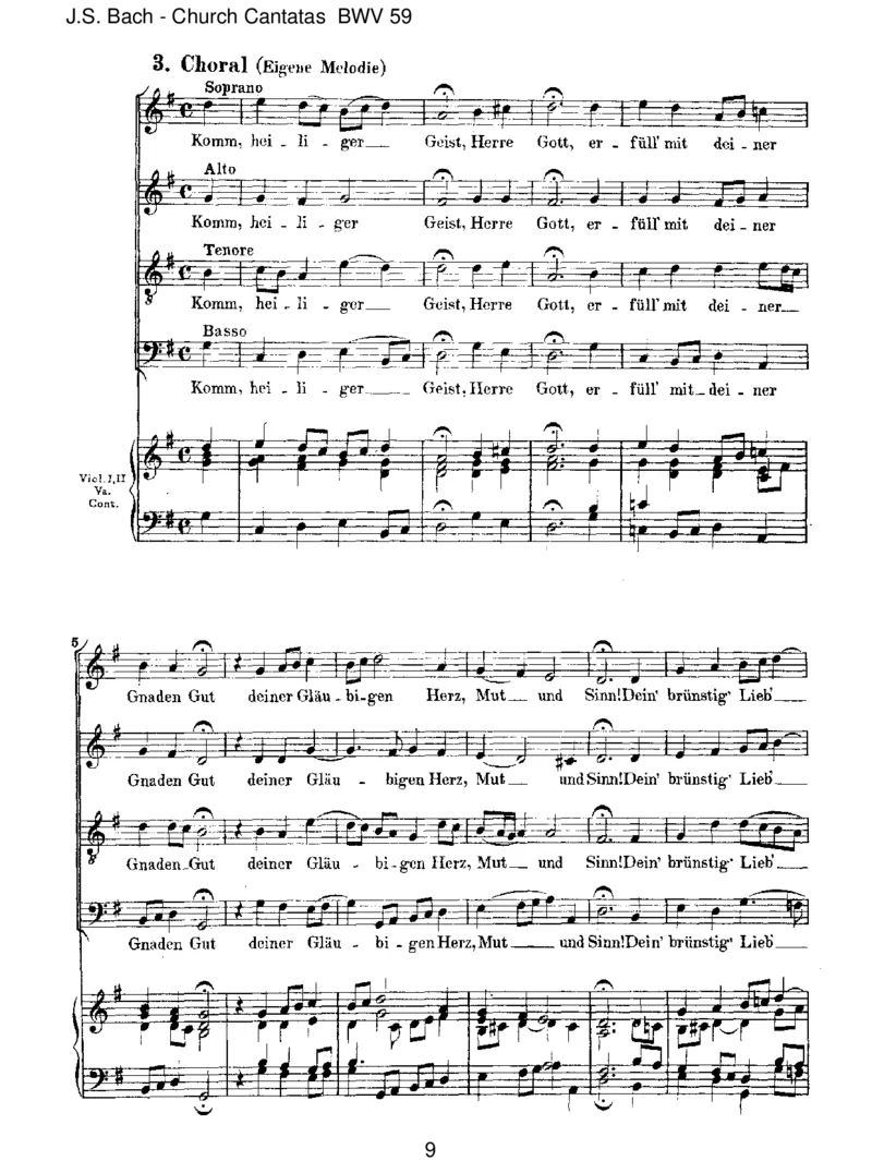 BWV59Wermichliebet,derwirdmeinWorthalten_一万首著名钢琴曲谱哈农贝多芬合集视频教学电子版高清无水印可打印_1古典钢琴知名音乐家谱_巴赫钢琴谱全集_J.S巴赫作品全集