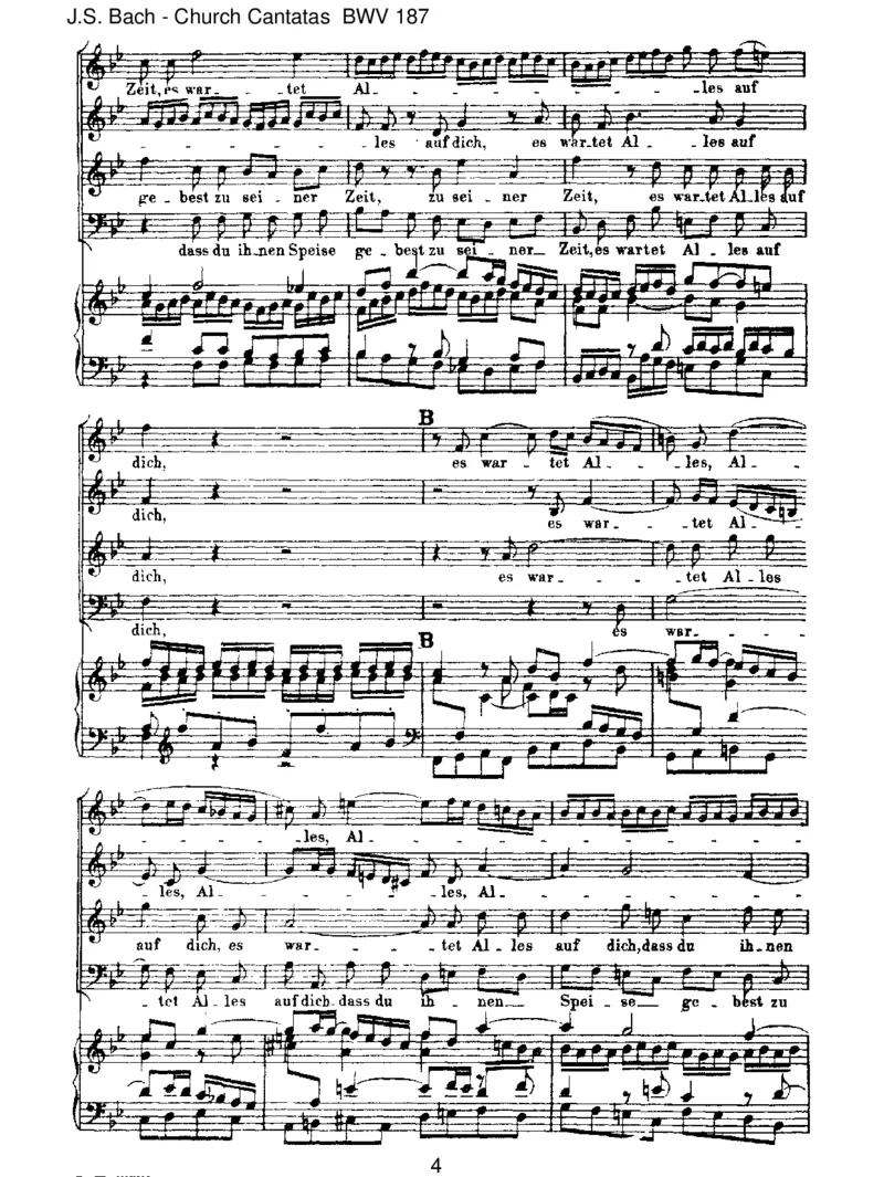 BWV187Eswartetallesaufdich_一万首著名钢琴曲谱哈农贝多芬合集视频教学电子版高清无水印可打印_1古典钢琴知名音乐家谱_巴赫钢琴谱全集_J.S巴赫作品全集_JohannSebastianBach(1685-1750)巴赫