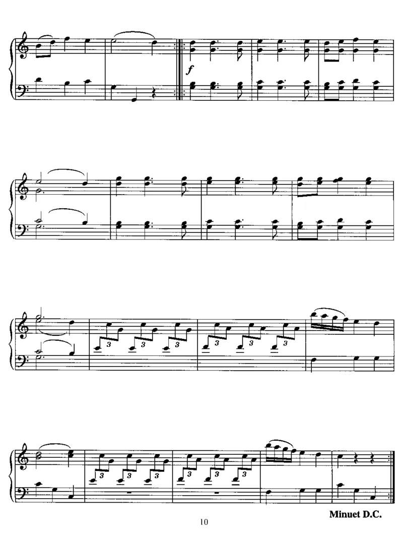 8Minuets,K315g_一万首著名钢琴曲谱哈农贝多芬合集视频教学电子版高清无水印可打印_1古典钢琴知名音乐家谱_莫扎特钢琴谱全集_0312095926_其他