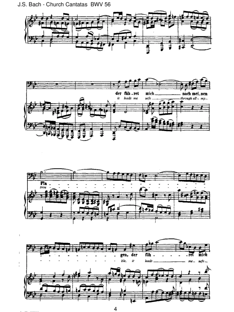 BWV56IchwilldenKreuzstabgernetragen_一万首著名钢琴曲谱哈农贝多芬合集视频教学电子版高清无水印可打印_1古典钢琴知名音乐家谱_巴赫钢琴谱全集_J.S巴赫作品全集