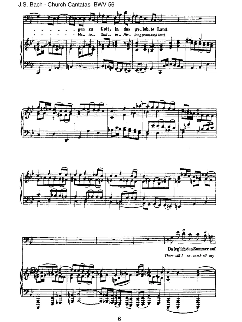 BWV56IchwilldenKreuzstabgernetragen_一万首著名钢琴曲谱哈农贝多芬合集视频教学电子版高清无水印可打印_1古典钢琴知名音乐家谱_巴赫钢琴谱全集_J.S巴赫作品全集