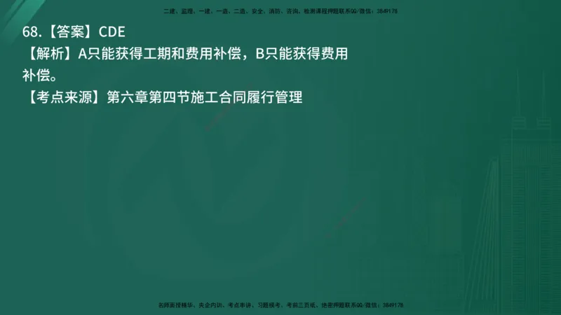 25监理《合同管理》经典甄题详解（在线版）_监理工程师_2025监理工程师_2025年监理工程师SVIP_2025年监理合同管理SVIP_03-习题精析✿实战特训✿模考通关_讲义