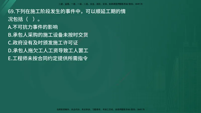 25监理《合同管理》经典甄题详解（在线版）_监理工程师_2025监理工程师_2025年监理工程师SVIP_2025年监理合同管理SVIP_03-习题精析✿实战特训✿模考通关_讲义