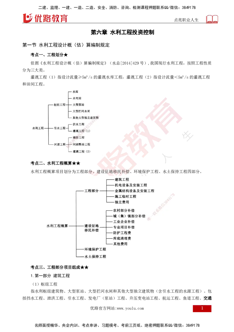 25年《案例分析（水利）》第6章（打印版）_监理工程师_2025监理工程师_2025年监理工程师SVIP_2025年监理水利案例SVIP_02-基础精讲✿高端面授✿深度强化