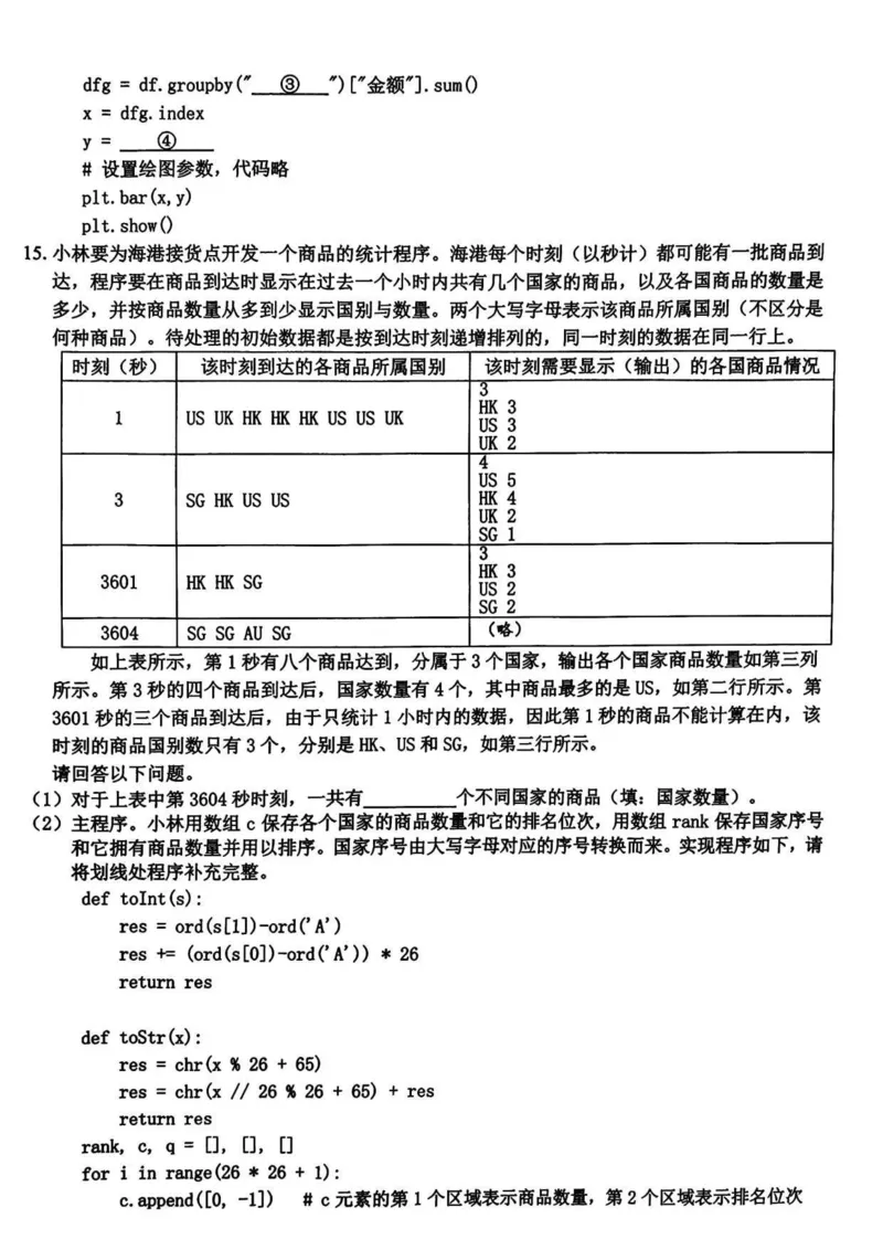 浙江卷浙江省2023学年第二学期浙江精诚联盟适应性联考)(5.15-5.17)技术试卷_2024年5月_01按日期_21号_2024届浙江省第二学期浙江精诚联盟适应性联考