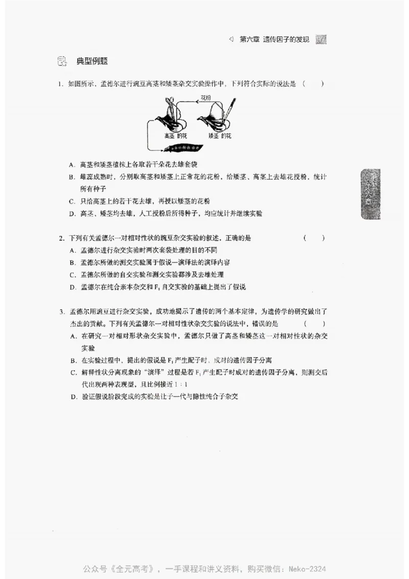 2024万猛生物精讲精练一轮_@_2024-2025高三（6-6月题库）_2024年09月试卷_万猛