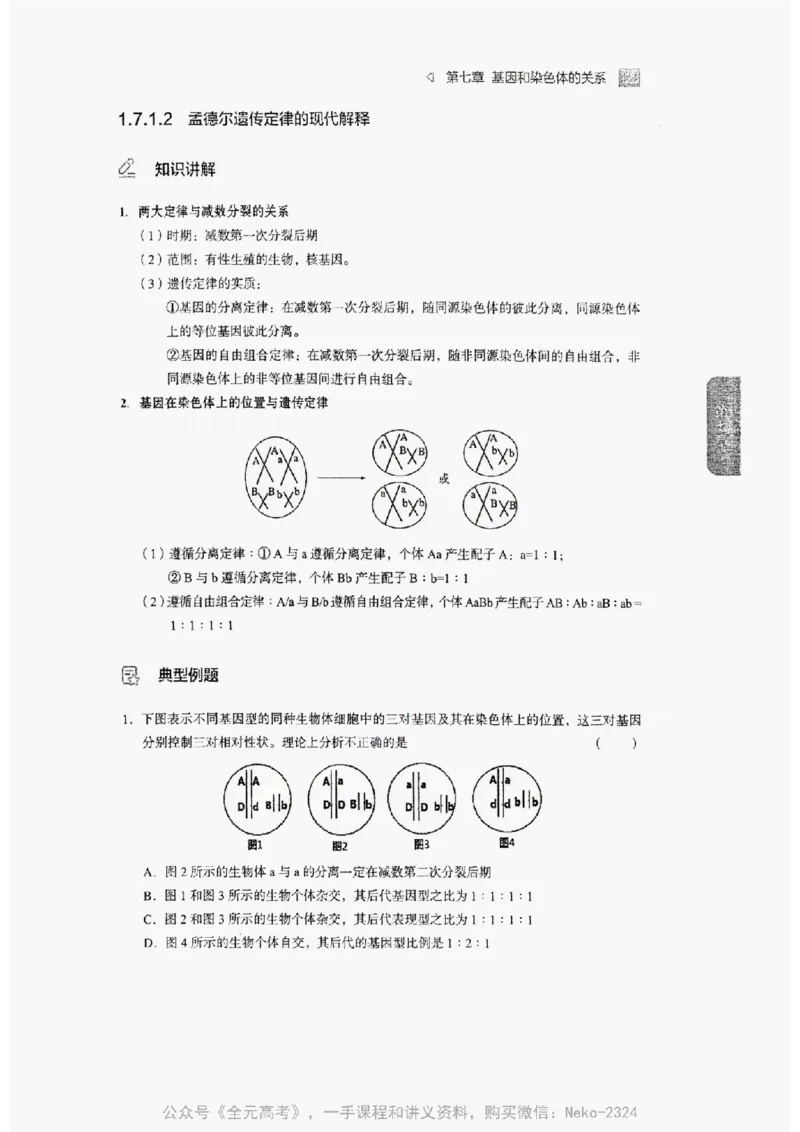 2024万猛生物精讲精练一轮_@_2024-2025高三（6-6月题库）_2024年09月试卷_万猛