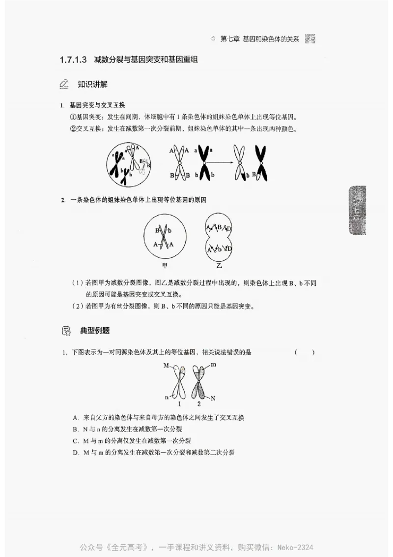 2024万猛生物精讲精练一轮_@_2024-2025高三（6-6月题库）_2024年09月试卷_万猛