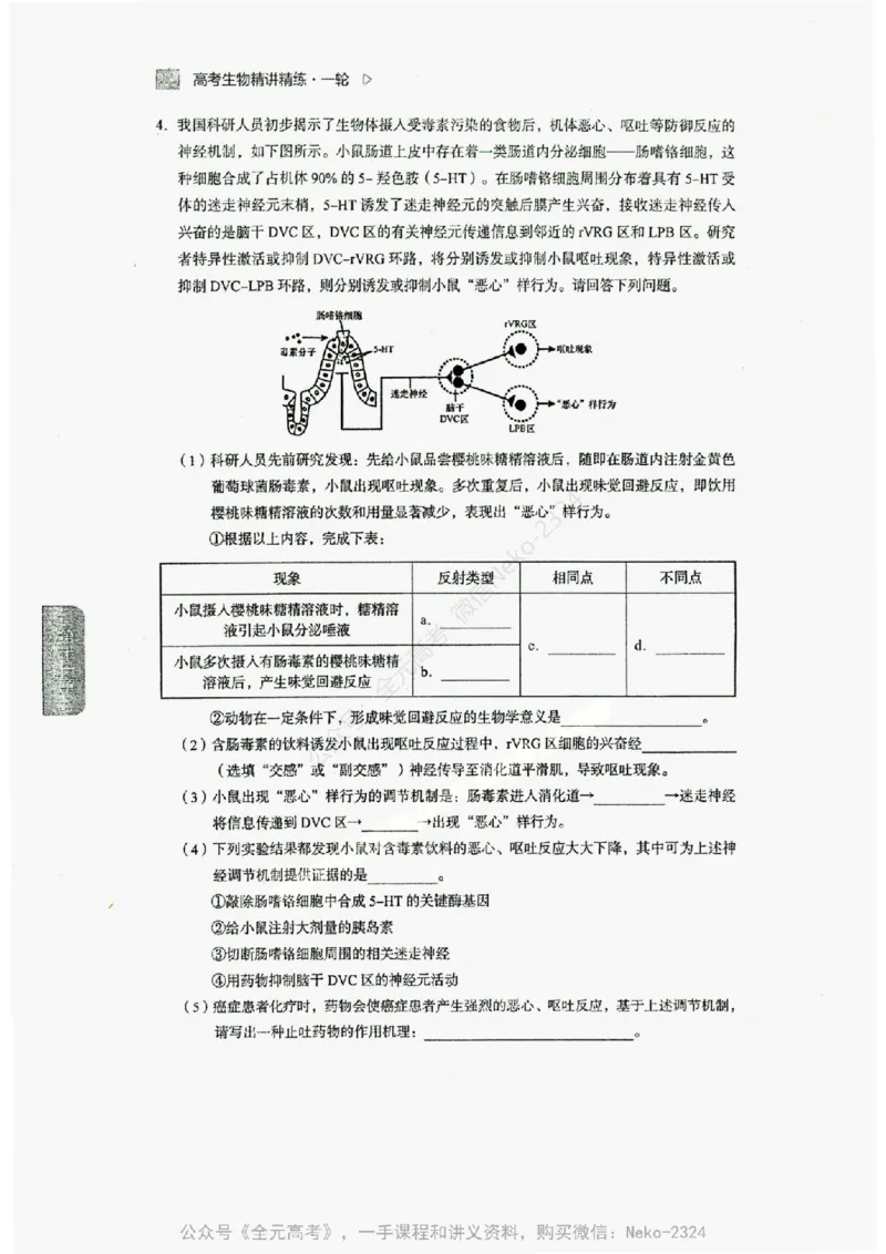 2024万猛生物精讲精练一轮_@_2024-2025高三（6-6月题库）_2024年09月试卷_万猛