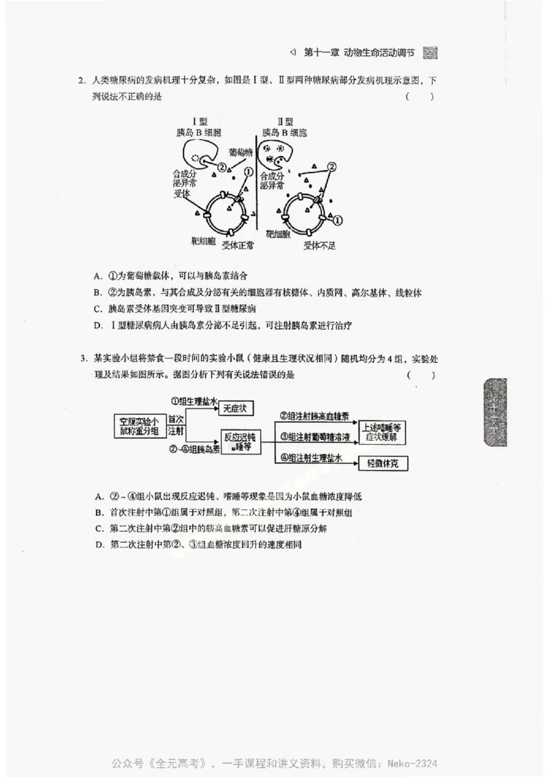 2024万猛生物精讲精练一轮_@_2024-2025高三（6-6月题库）_2024年09月试卷_万猛