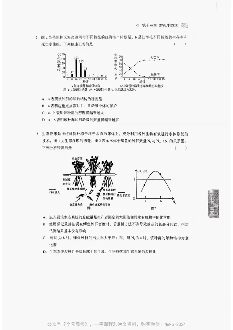 2024万猛生物精讲精练一轮_@_2024-2025高三（6-6月题库）_2024年09月试卷_万猛
