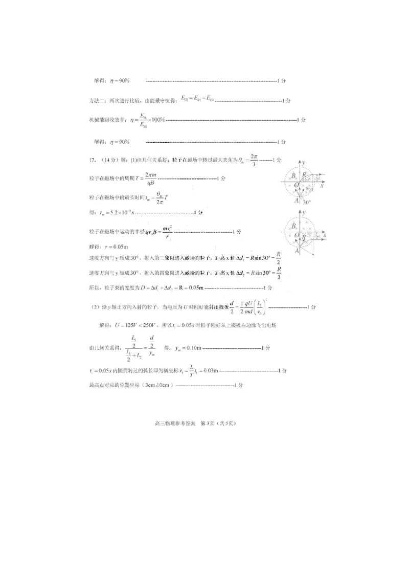 物理(1)_2024年5月_025月合集_2024届山东省淄博市高三下学期阶段性诊断（二模）